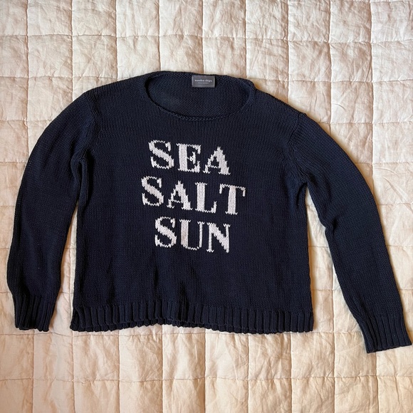 Wooden Ships Sweaters - Wooden Ships - Sea Sun Sand Beach Sweater - S/M